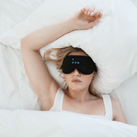 Dormly Blackout White Noise Sleep Mask