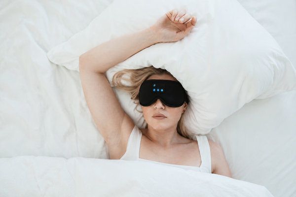 Dormly Blackout White Noise Sleep Mask